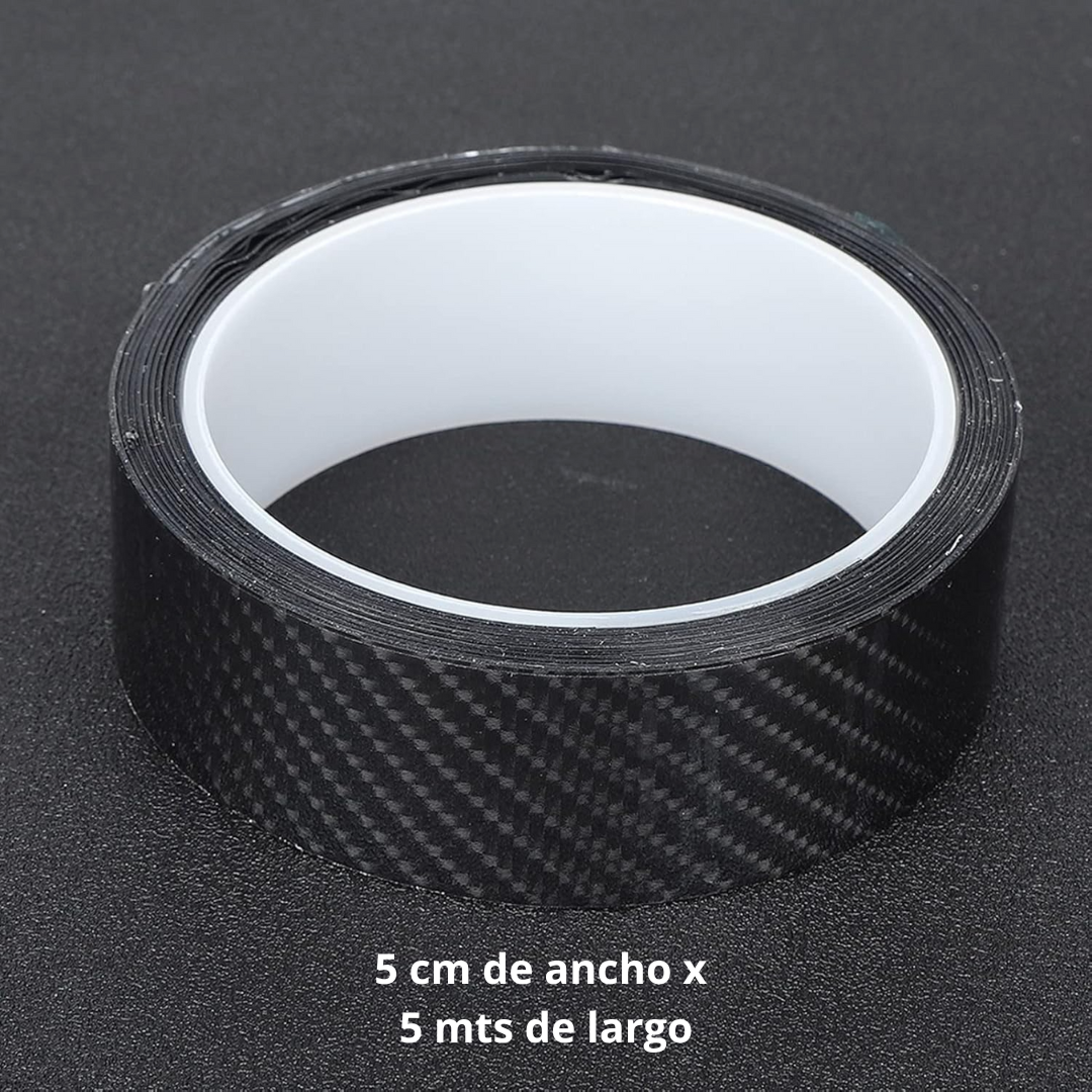 Pegatina Protector Fibra De Carbono 5d para Autos -Rollo 5 metros - CarbonShield 5D