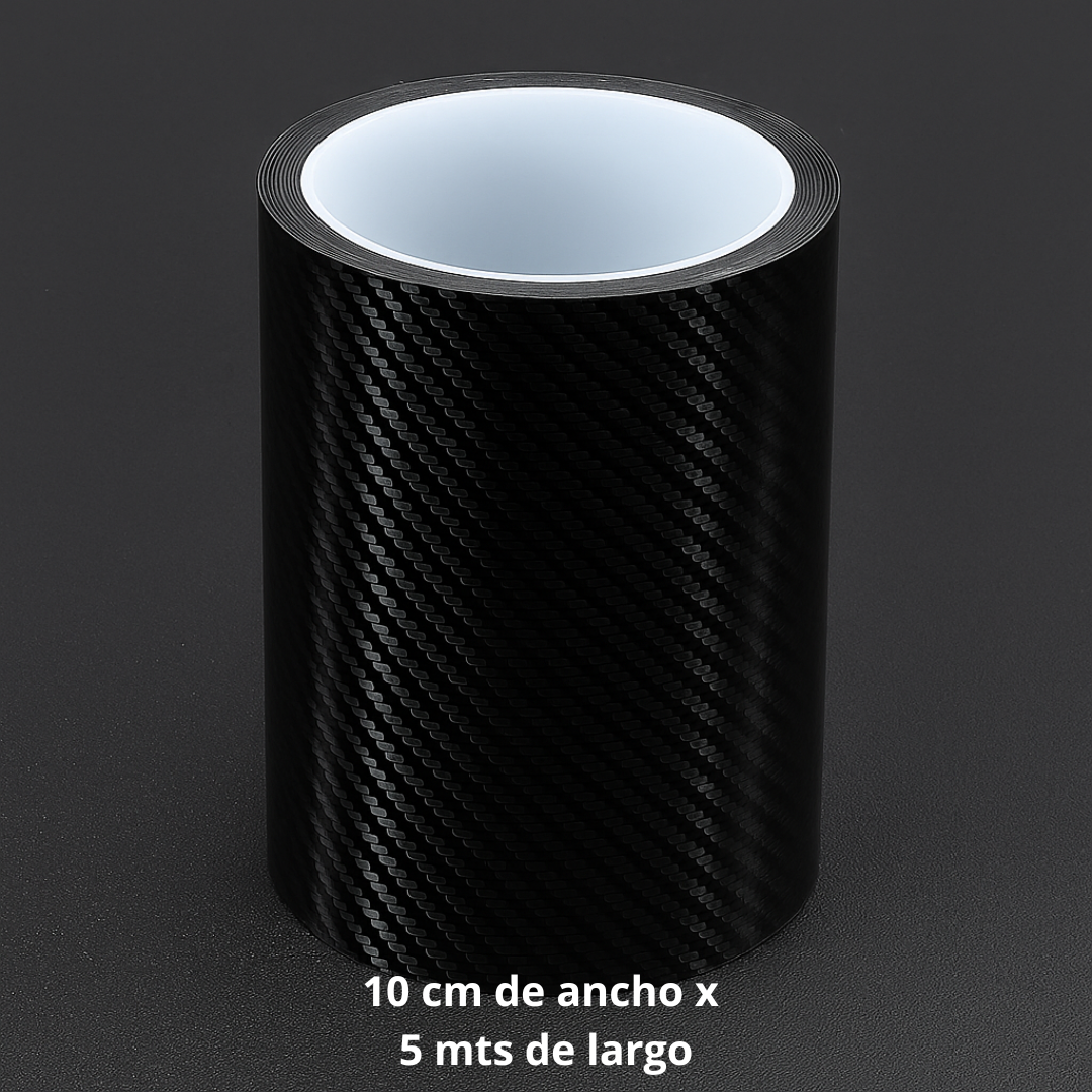 Pegatina Protector Fibra De Carbono 5d para Autos -Rollo 5 metros - CarbonShield 5D
