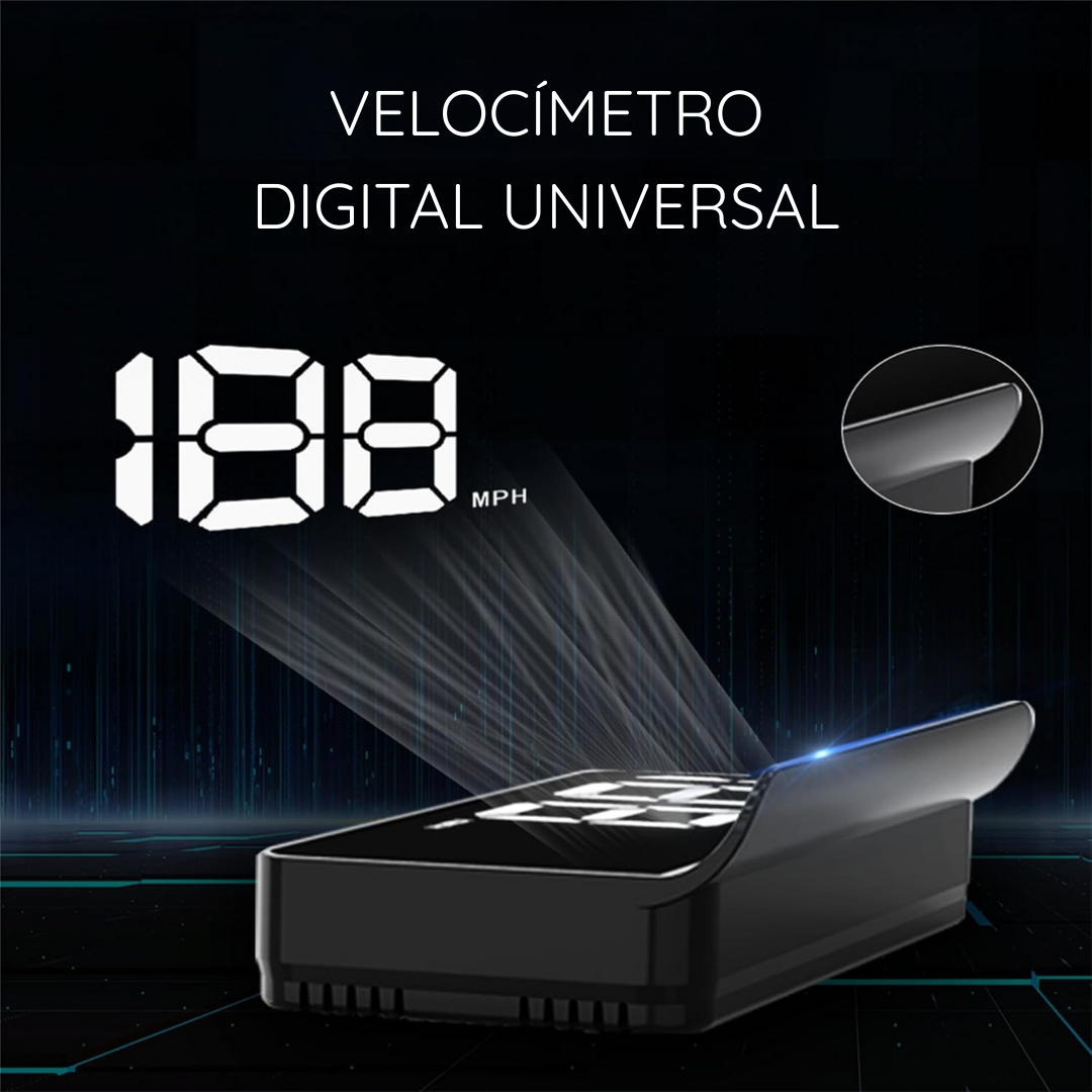 Velocímetro Proyector Para Autos Camionetas - MaxDrive HUD