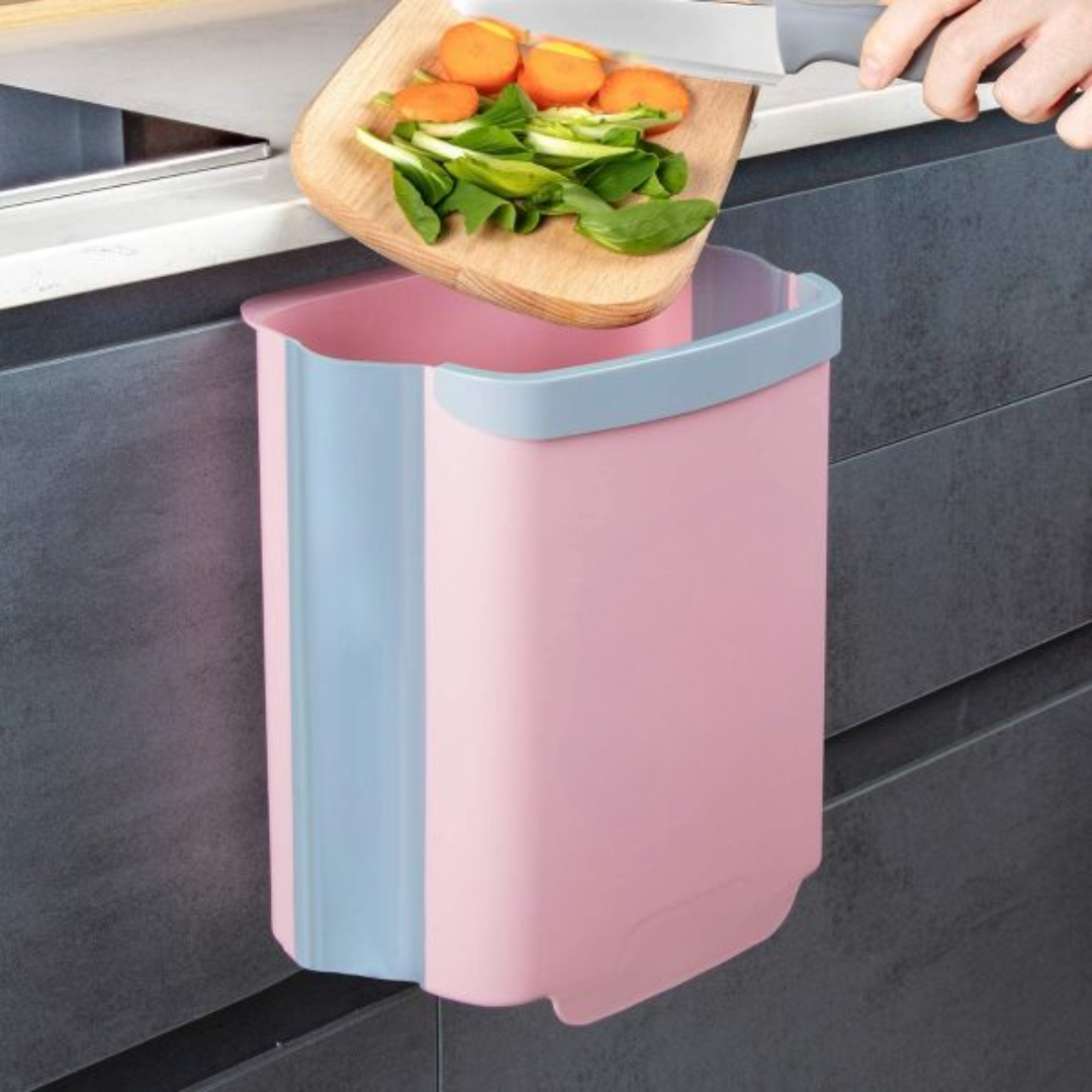 TACHO BASURERO PORTATIL PLEGABLE