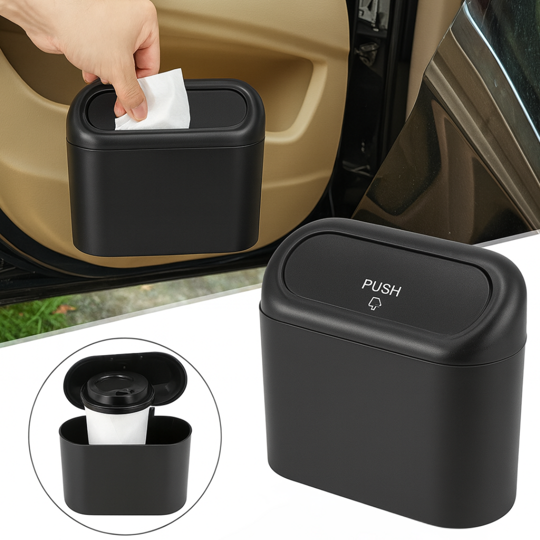 Tacho basurero para Tu Auto Siempre Impecable - CleanCar Pro
