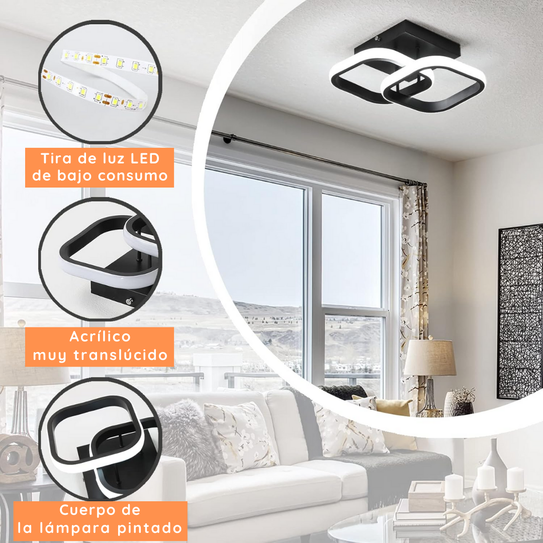 Lámpara De Techo Decorativa Led - Spa Light