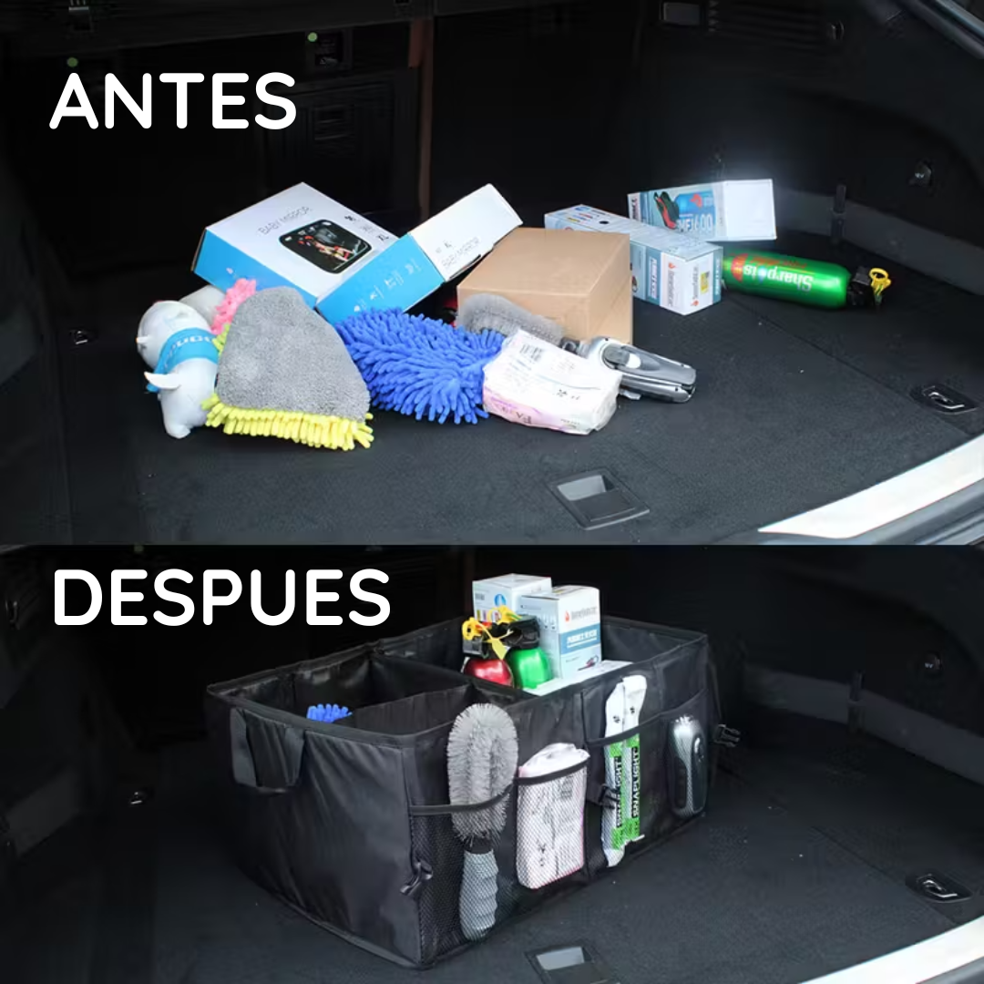 Organizador Impermeable y Plegable Para Autos y Camionetas - BoxPRO