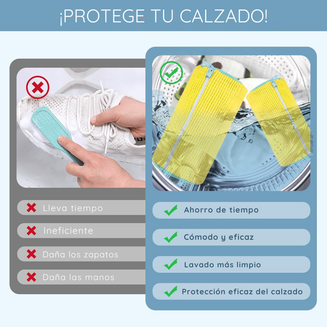 Bolsa De Lavado Reutilizable para Calzado - EcoWash PRO