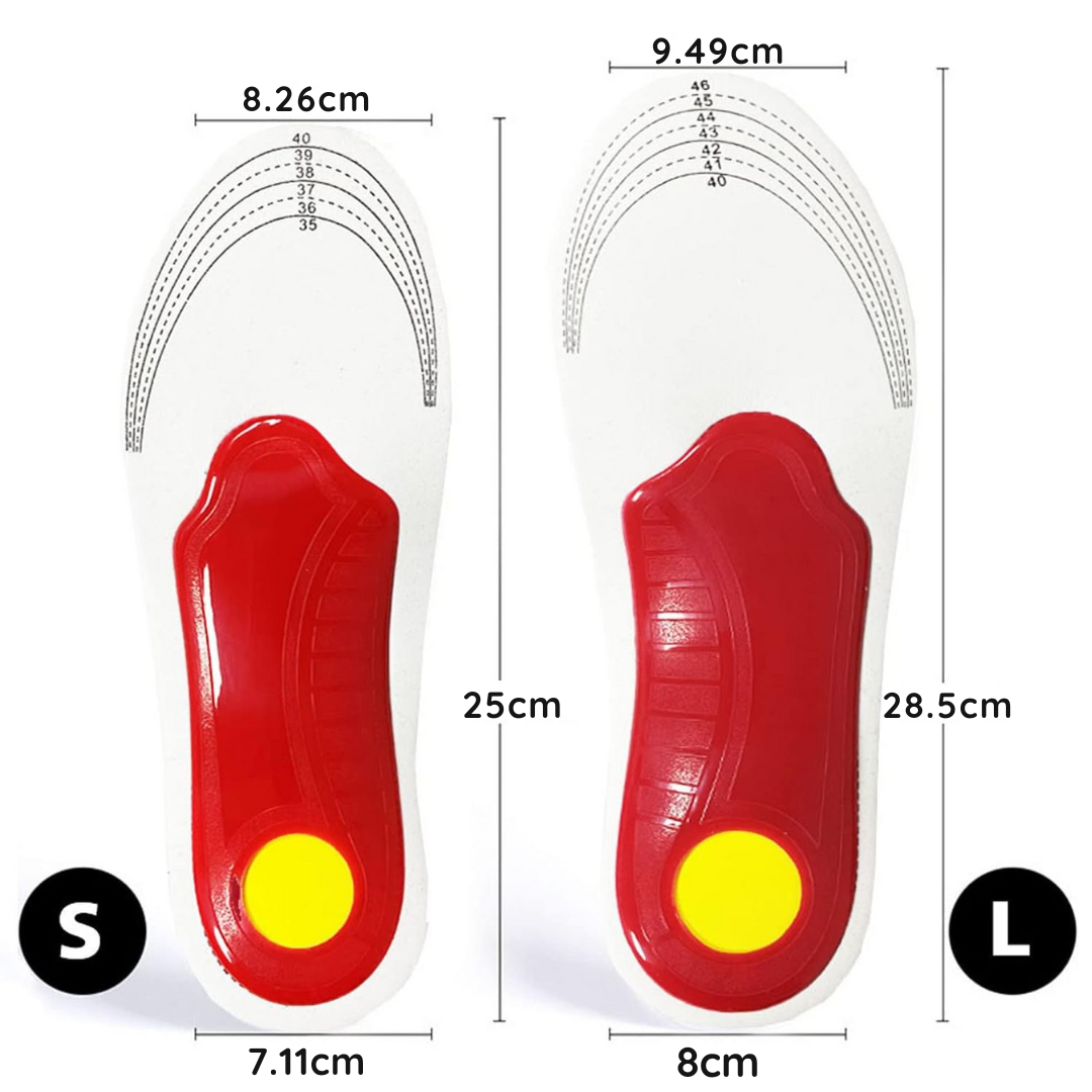 Plantillas Ortopédicas Ajustables para Fascitis y Pie Plano - FootBalance