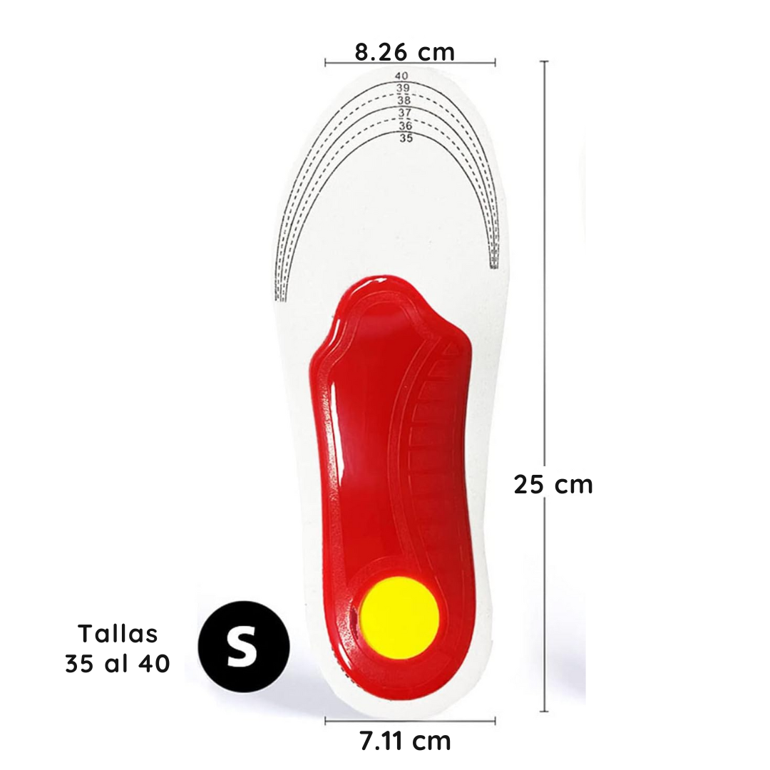 Plantillas Ortopédicas Ajustables para Fascitis y Pie Plano - FootBalance