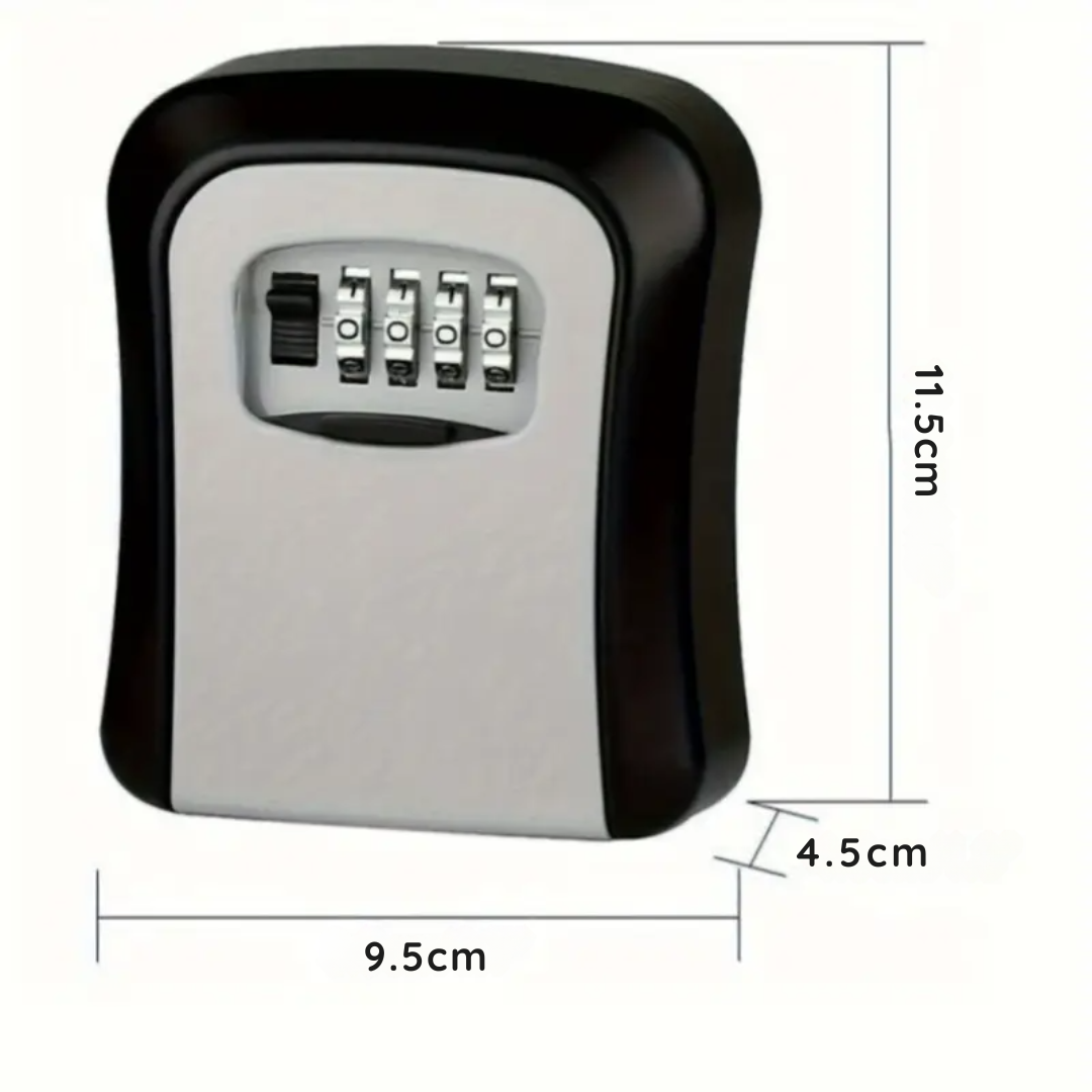 Caja De Seguridad Guarda Llave Con Clave Numérica - LockGuard