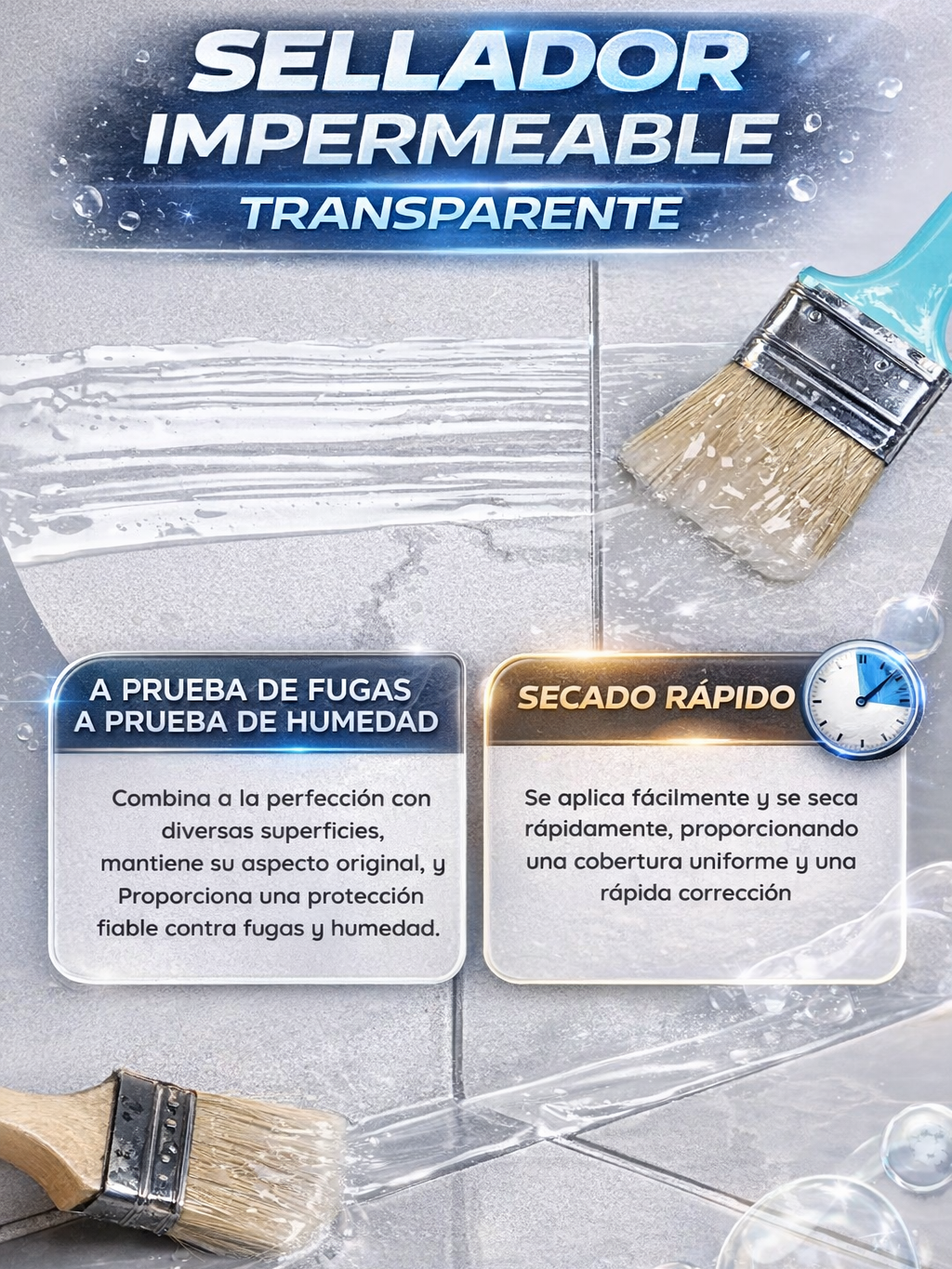 Sellador Transparente Impermeable de 30 gr - Premium