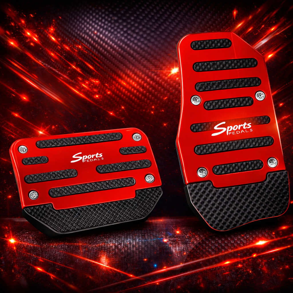 Juego de Pedales de aluminio anti-deslizantes PREMIUM
