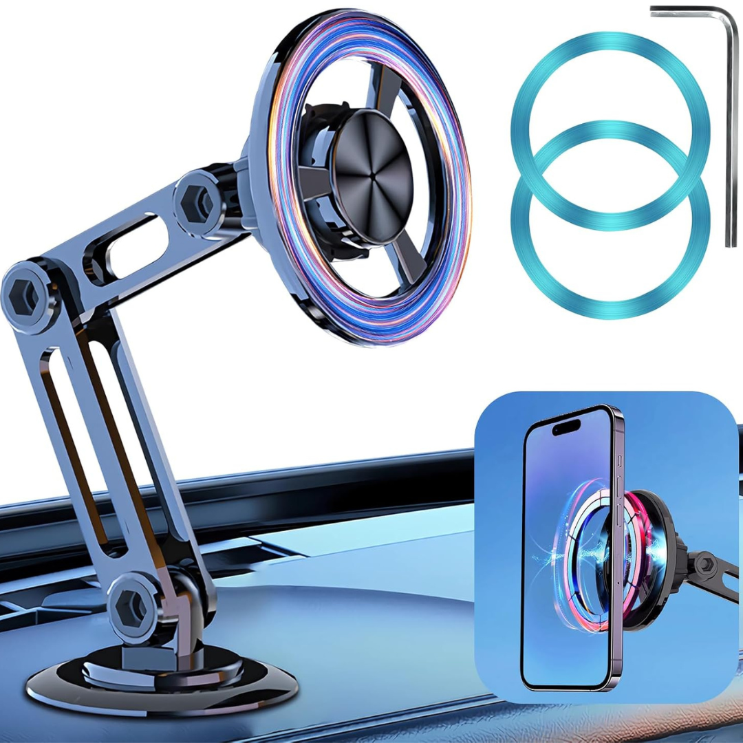 Soporte de metal magnético para celular 360° - MagnetGrip PRO