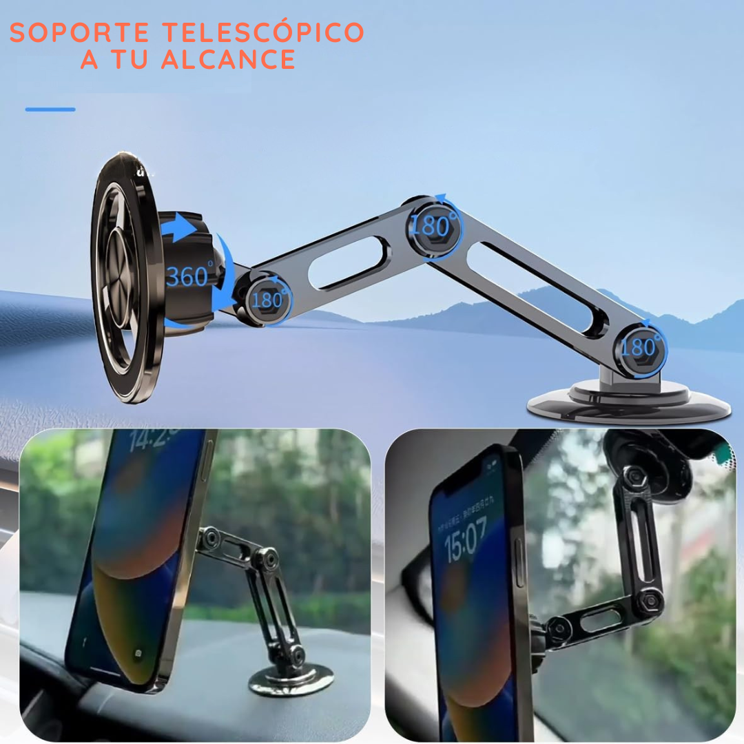Soporte de metal magnético para celular 360° - MagnetGrip PRO