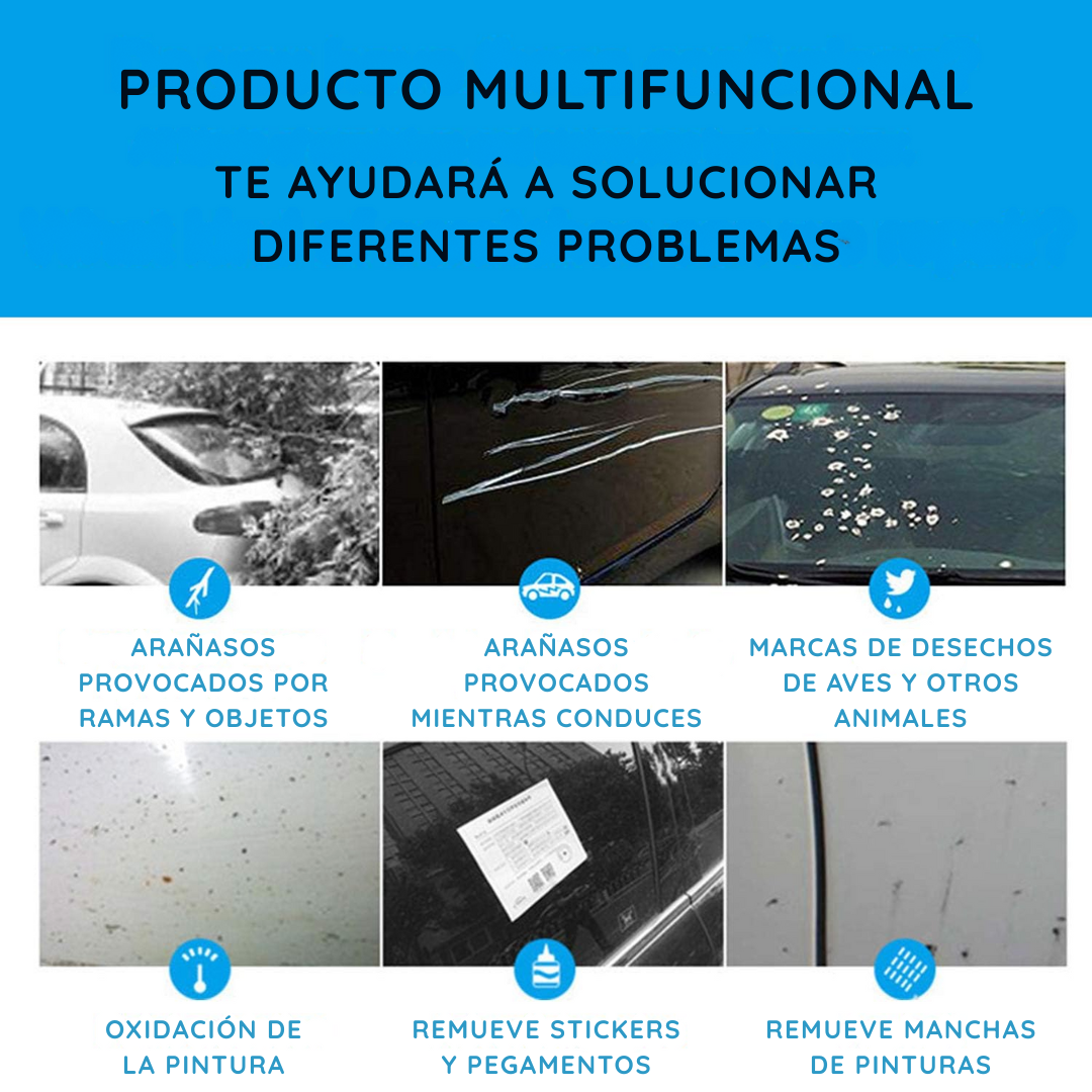 Kit Reparador De Rayaduras Para Pintura De Autos - Fix It Pro