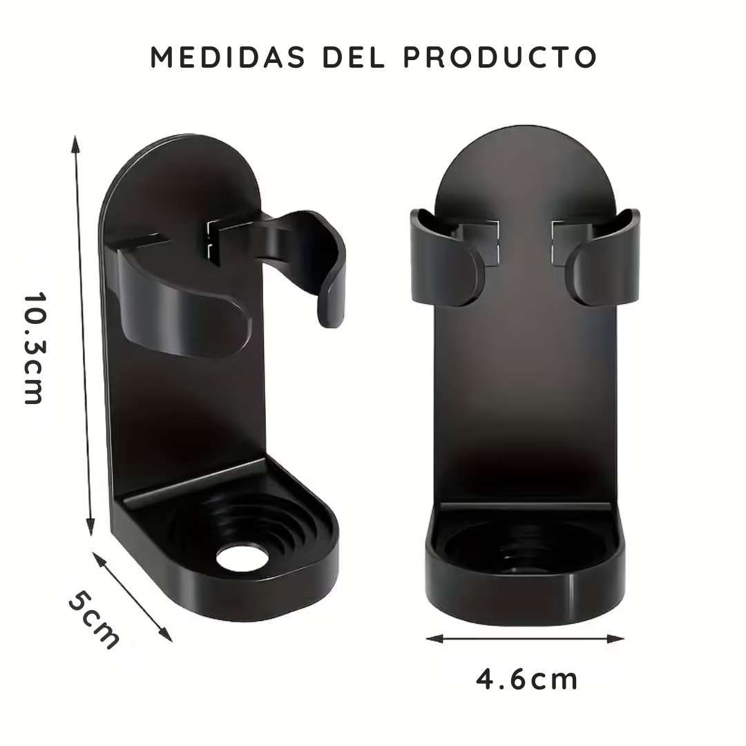 Soporte Adhesivo De Pared Para Afeitador Y Cepillo Eléctrico- Pack de 2 und