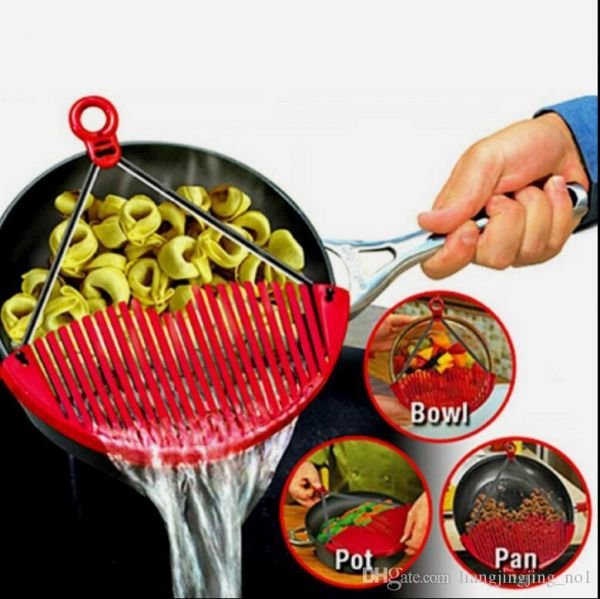 Colador escurridor extensible de verduras y fideos