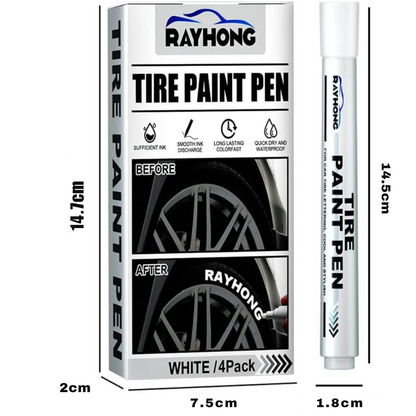 Paquete de 4 marcadores de pintura para llantas - Signature Wheels