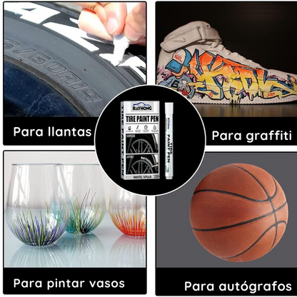 Paquete de 4 marcadores de pintura para llantas - Signature Wheels