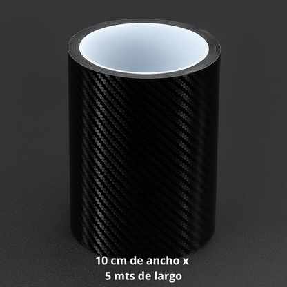 Pegatina Protector Fibra De Carbono 5d para Autos -Rollo 5 metros - CarbonShield 5D