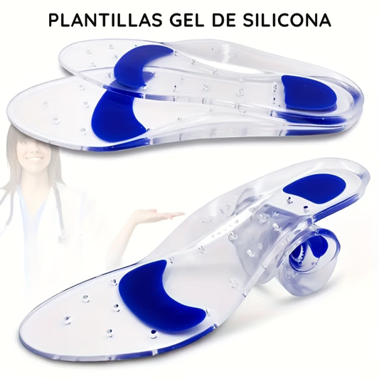 PLANTILLAS GEL DE SILICONA PARA PIE PLANO - FLEXISTEP