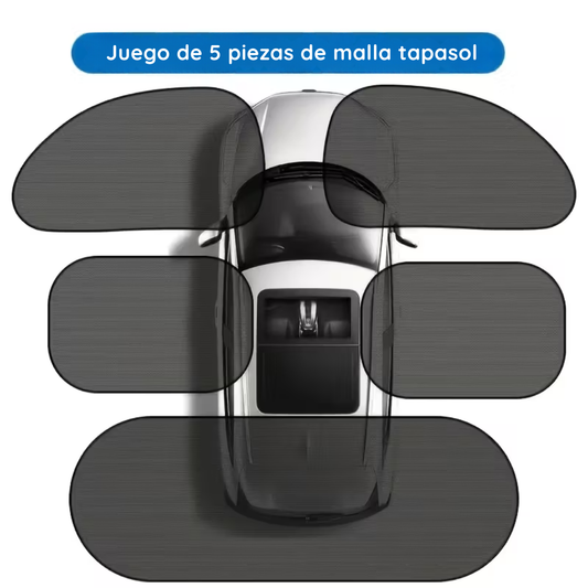 Pack X5 piezas De Tapasol Para Autos y Camionetas - SunShield PRO