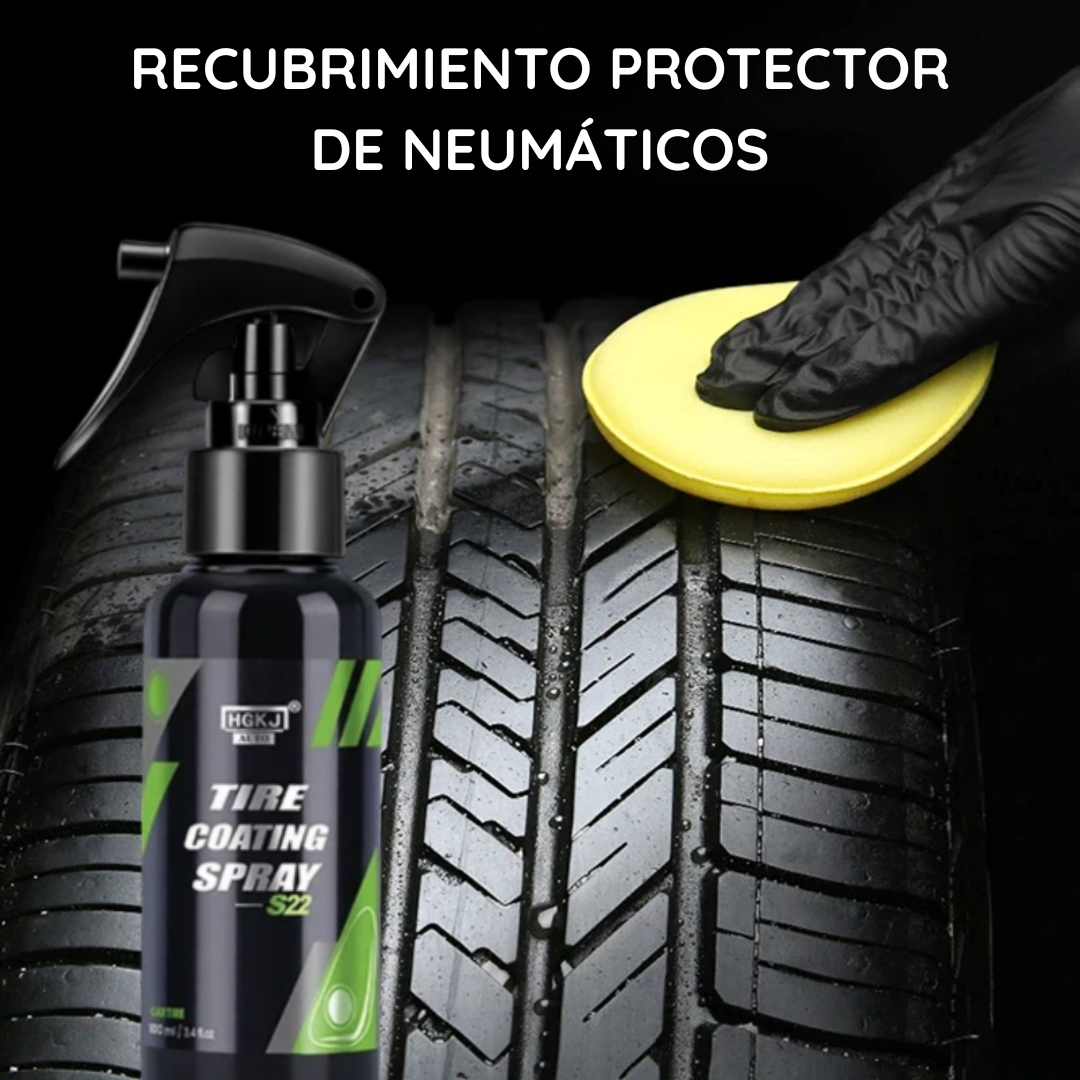 Recubrimiento y Brillo Protector De Neumáticos 100 ml - DELUXE