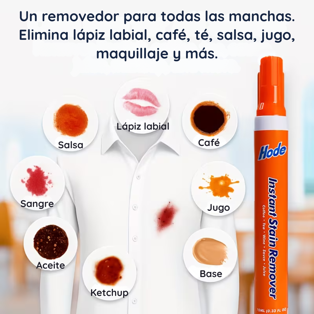 Removedor Marcador Quitamanchas Instantáneo - HODE