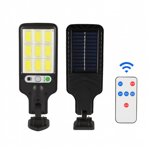 Lámpara Solar Exterior de Pared + control remoto - SunPower Pro