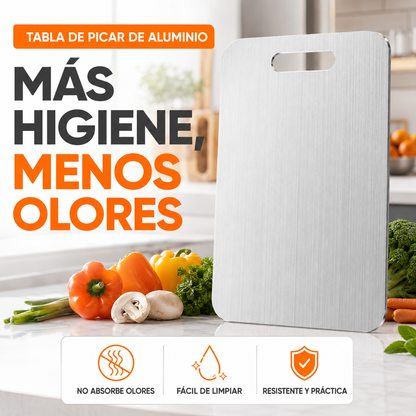 TABLA DE ACERO INOXIDABLE PARA COCINA - CHEF STEEL