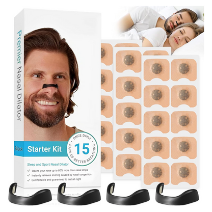 Tiras nasales Adhesivas Antironquidos - NasalClear