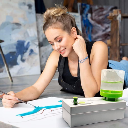 MAQUINA LIMPIADOR DE PINCELES Y BROCHAS - CLEANART STUDIO