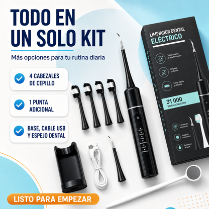 KIT DE CEPILLO ELECTRICO PARA DIENTES - ULTRADENT