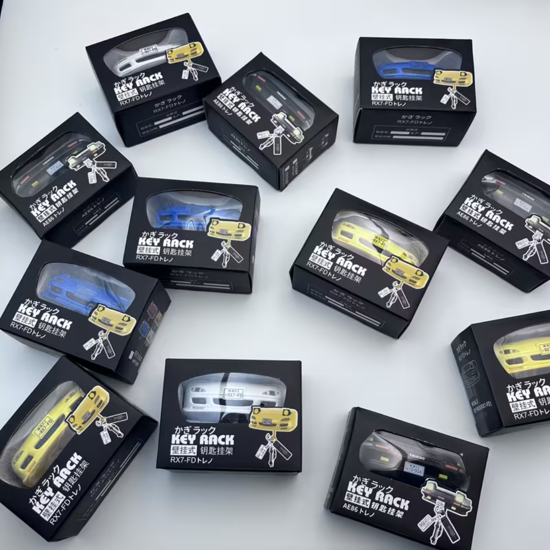 Organizador Porta Llaves Pared Forma De Autos Con Luces - KeyBumper