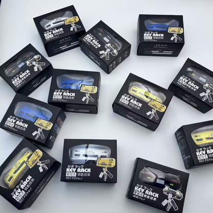 Organizador Porta Llaves Pared Forma De Autos Con Luces - KeyBumper