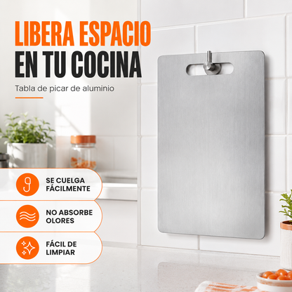 TABLA DE ACERO INOXIDABLE PARA COCINA - CHEF STEEL