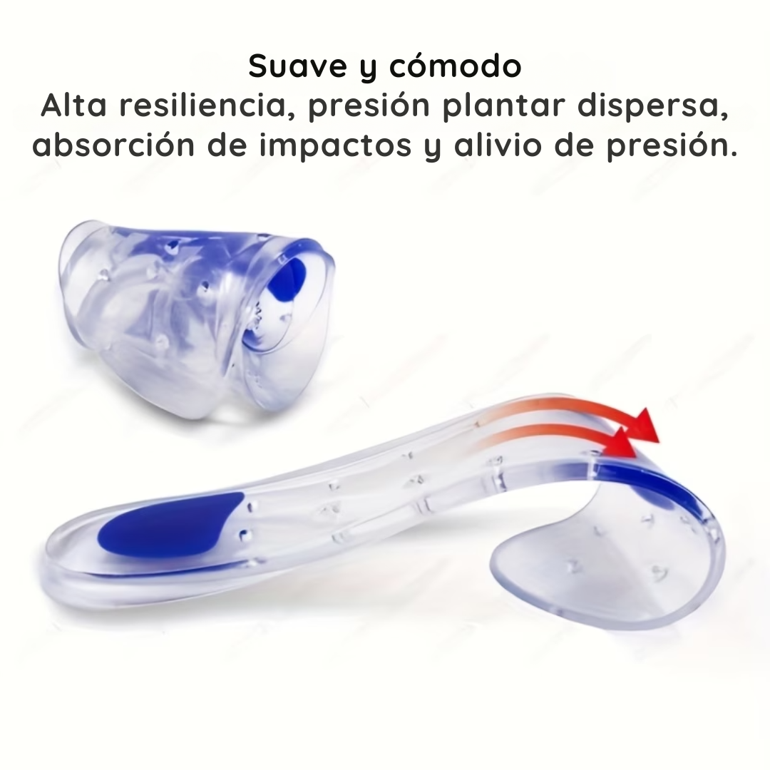 PLANTILLAS GEL DE SILICONA PARA PIE PLANO - FLEXISTEP