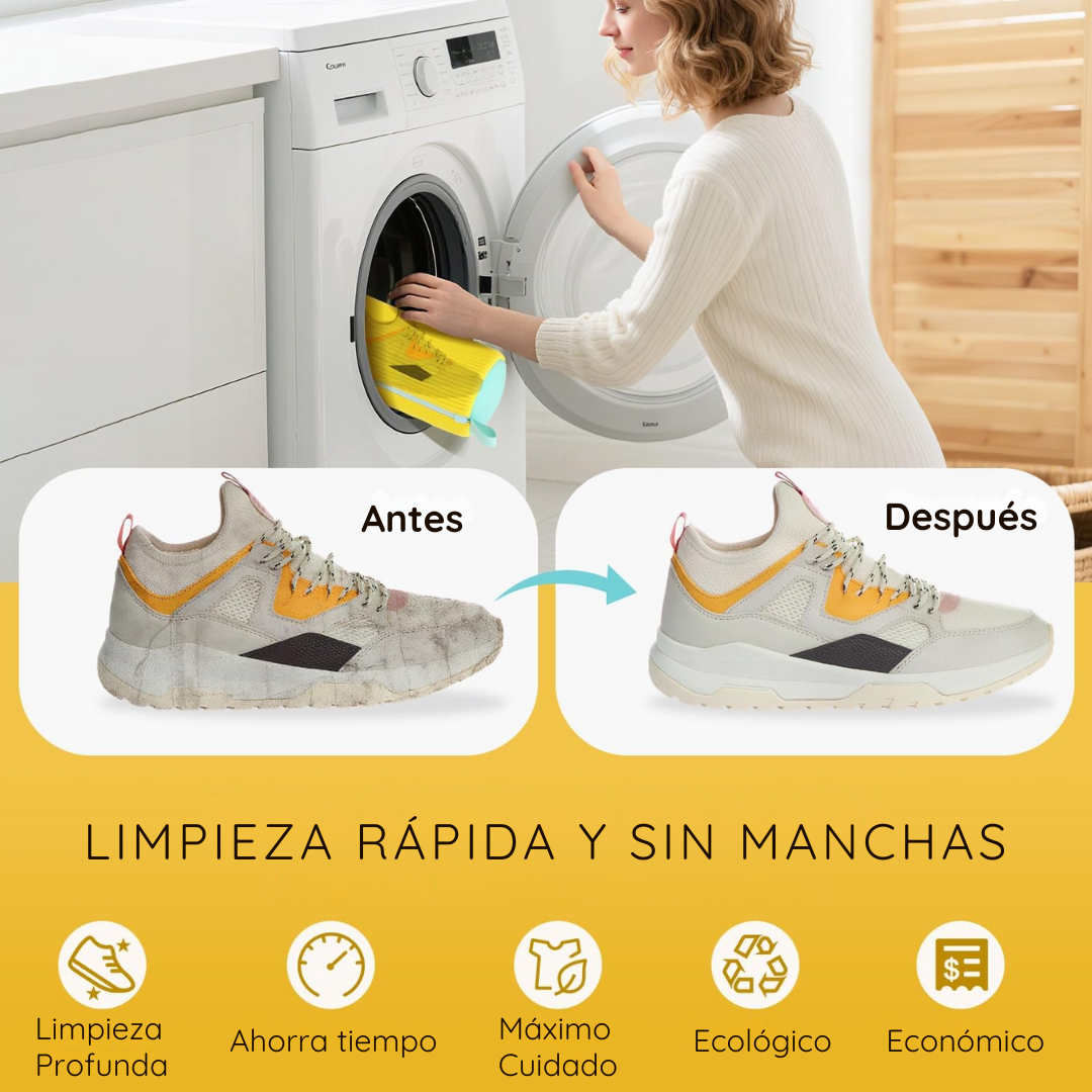 Bolsa De Lavado Reutilizable para Calzado - EcoWash PRO