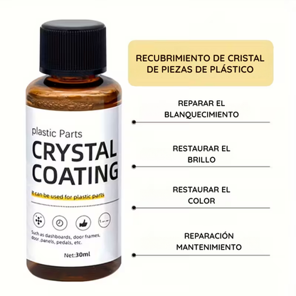 Recubrimiento de Plásticos Para Autos 30 Ml - CRYSTAL COATING