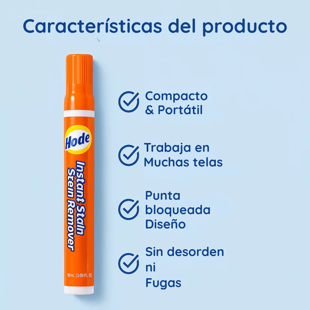 Removedor Marcador Quitamanchas Instantáneo - HODE