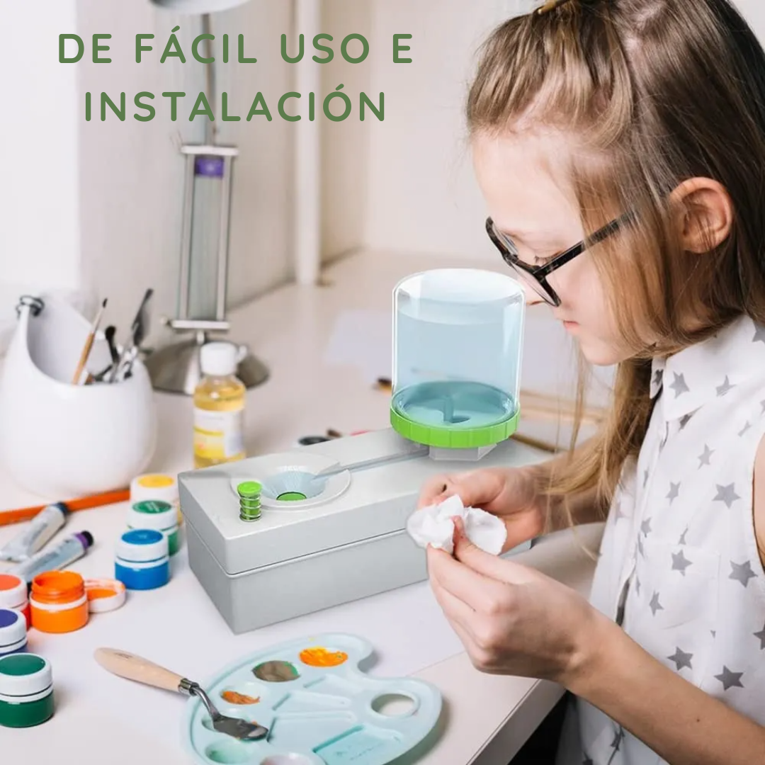 MAQUINA LIMPIADOR DE PINCELES Y BROCHAS - CLEANART STUDIO