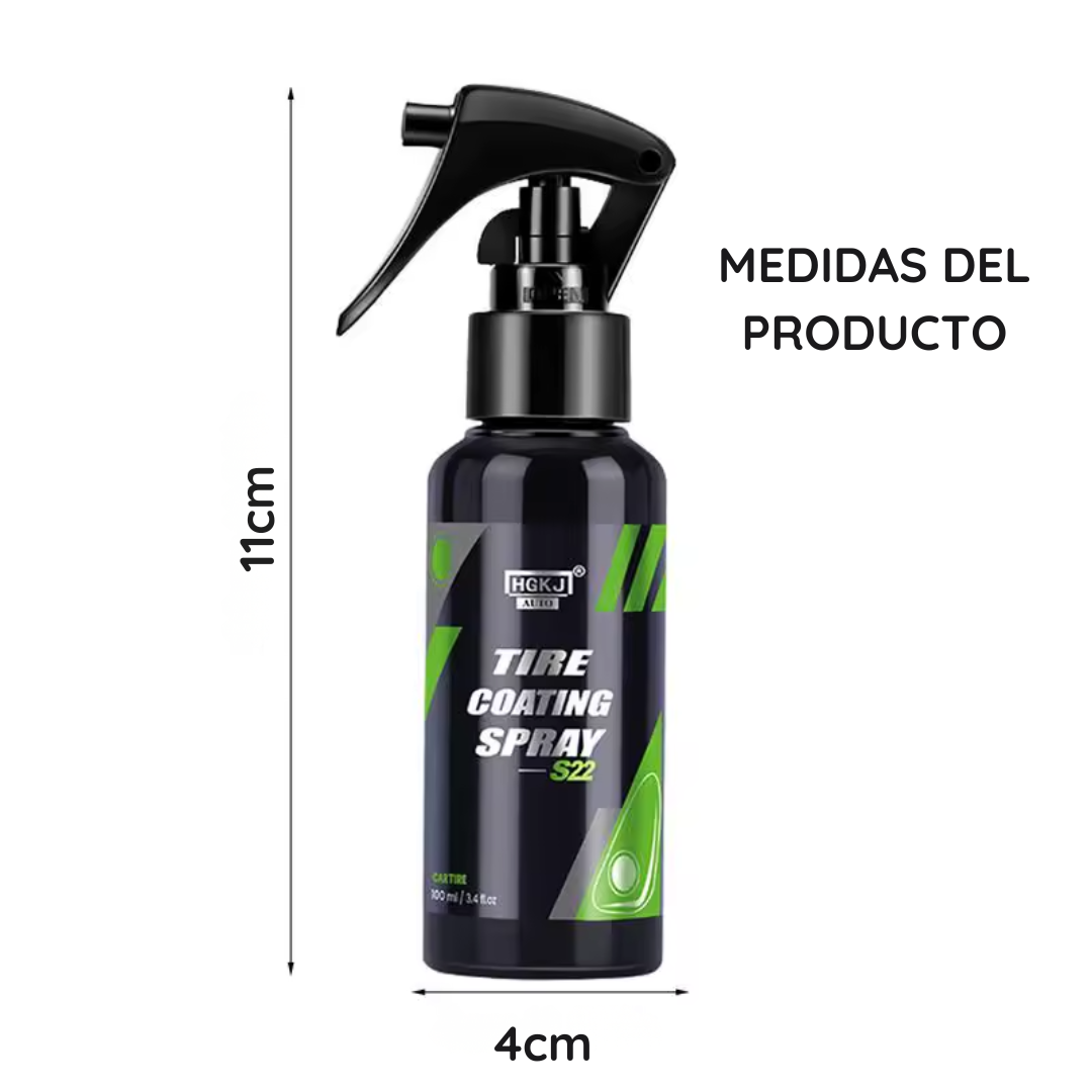 Recubrimiento y Brillo Protector De Neumáticos 100 ml - DELUXE