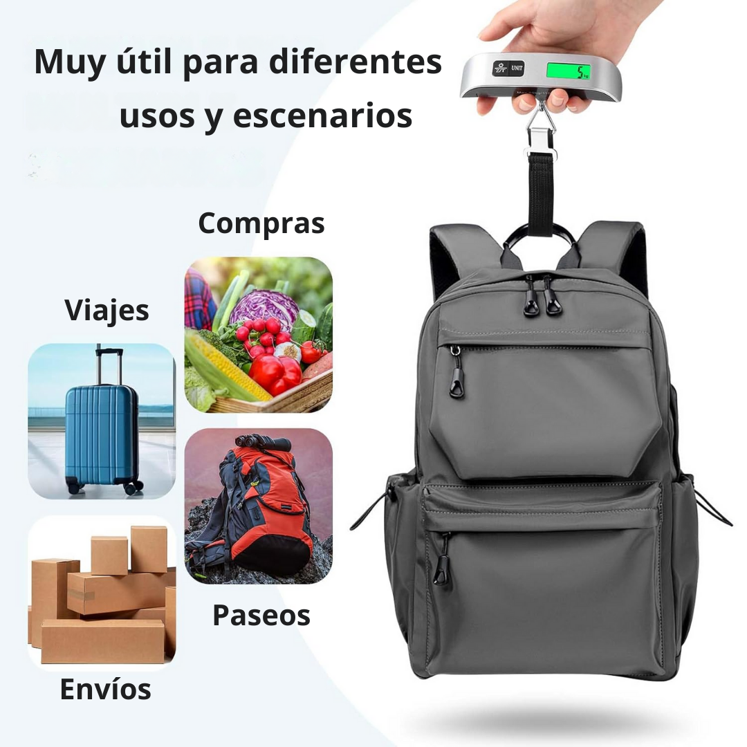 Balanza Digital Portátil De 10gr-50kg - TripScale Digital