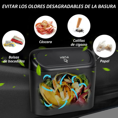 Tacho basurero para Tu Auto Siempre Impecable - CleanCar Pro