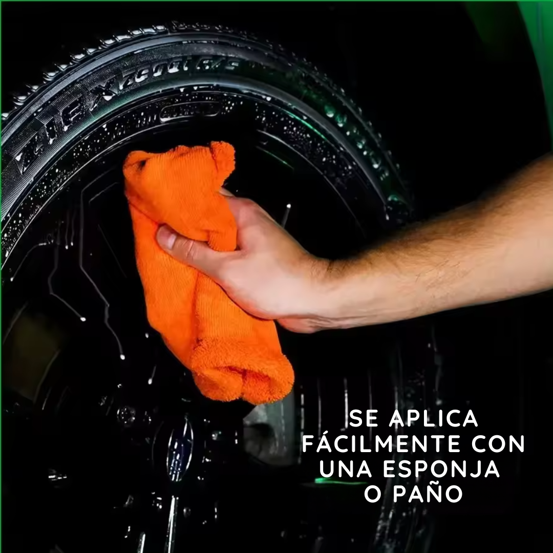 Recubrimiento y Brillo Protector De Neumáticos 100 ml - DELUXE