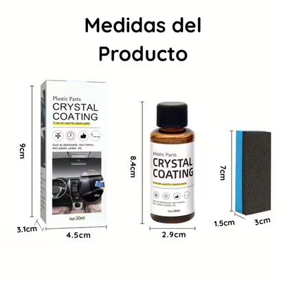 Recubrimiento de Plásticos Para Autos 30 Ml - CRYSTAL COATING