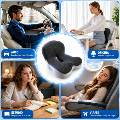 Cojin respaldar ortopédico ergonómico - LumbarMax