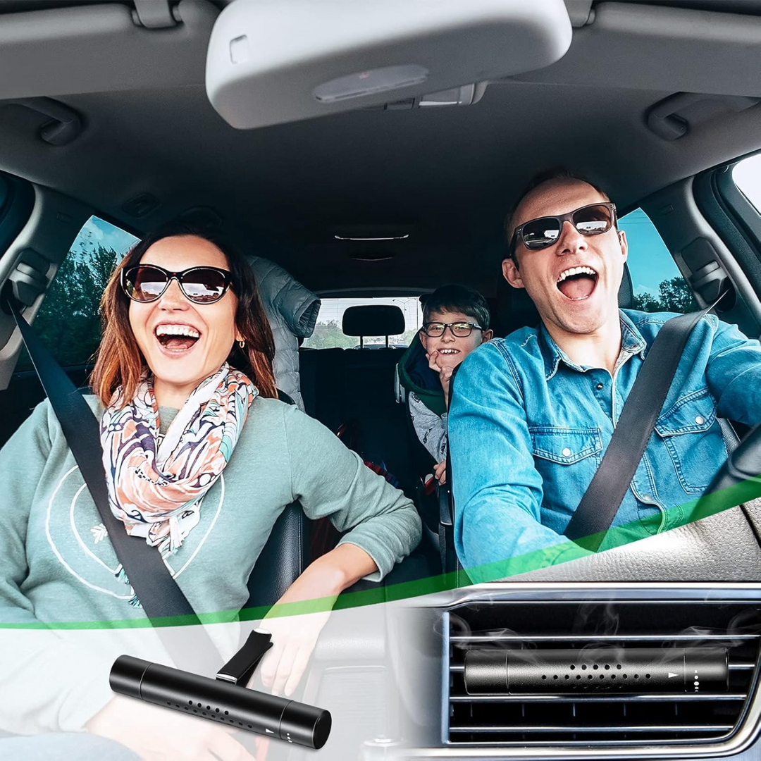 Ambientador y Aromatizador Difusor De Perfume Para Autos con 3 fragancias - PowerFresh Pro