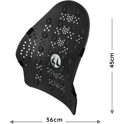 Cojin Respaldar Ergonómico Lumbar de Policarbonato - ErgoRelax Pro