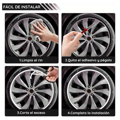 Protector de Goma para Rines de Auto - RinShield PRO