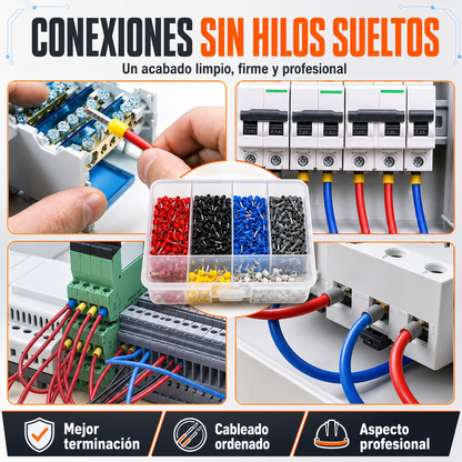 ALICATE CRIMPADOR HEXAGONAL DE TERMINALES ELECTRICAS - CRIMP X