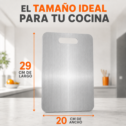 TABLA DE ACERO INOXIDABLE PARA COCINA - CHEF STEEL