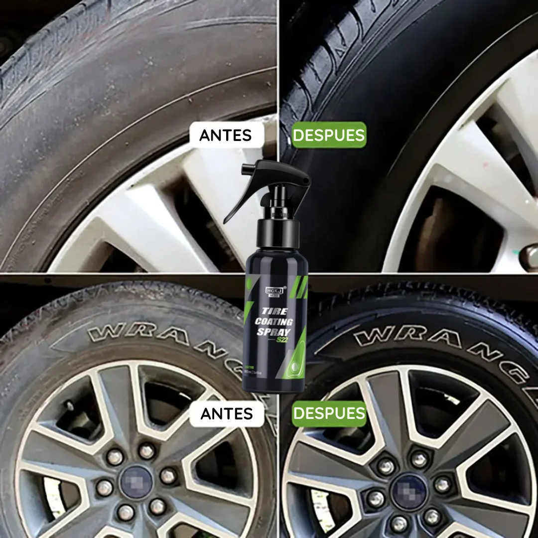 Recubrimiento y Brillo Protector De Neumáticos 100 ml - DELUXE